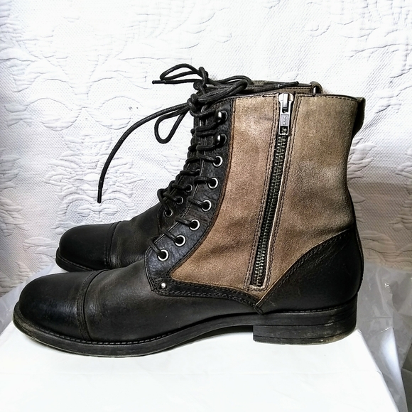 Aston Grey Other - Aston Grey Bowers 8.5 Mens Leather Cap Toe Boots